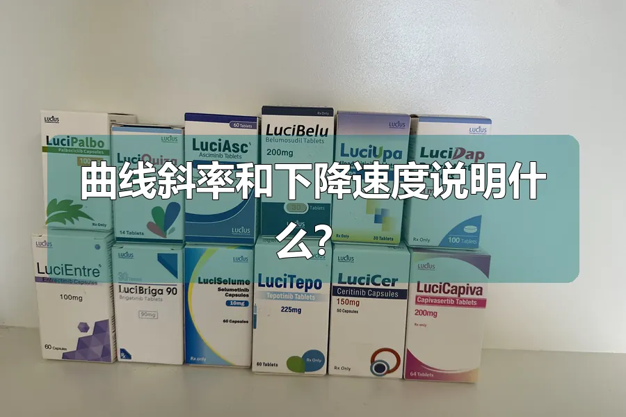 曲线斜率和下降速度说明什么？